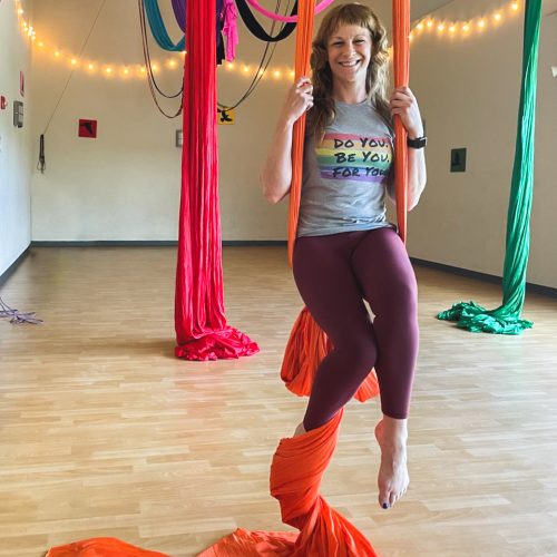 Aerial yoga classes in Portland, Biddeford Brewer, Bar Harbor - Fit Maine